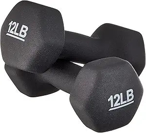Basics Neoprene Dumbbell Hand Weights