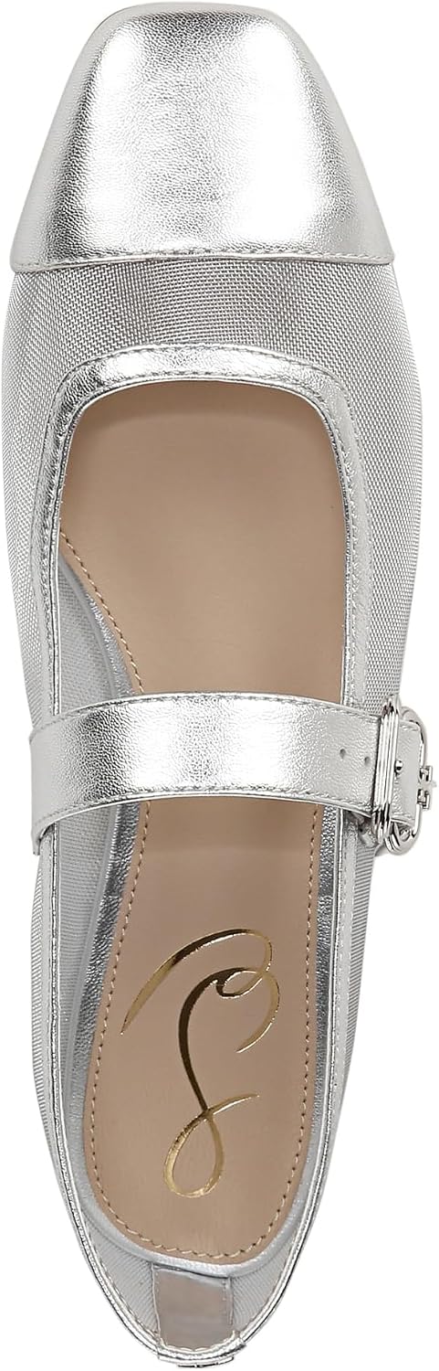 Size 7 Medium Sam Edelman Women's Miranda Mesh Ballet Flats