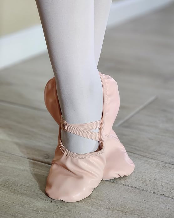 Stelle Ballet Shoes for Girls Toddler Dance Slippers Soft Leather Ballerina Boys Shoes for ToddlerLittle KidBig KidWomen