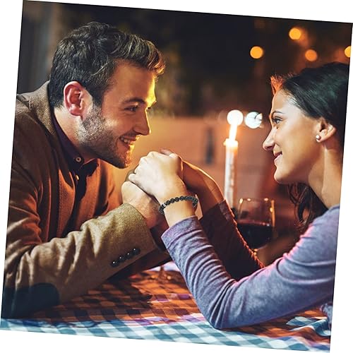 Fashionable Mens Cuff Bracelet Cross Decor Wrist Decor Bracelet Set for Men for Festivals