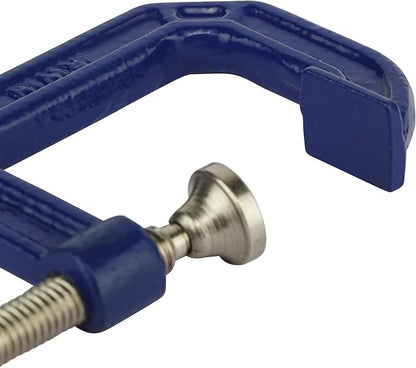 IRWIN Tools 2025101 - 1.12-inch Quick Grip C-Clamp, 1.12 inch throat depth