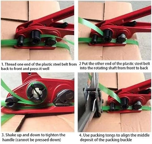1PC Electric Strapping Welding Tool Equipment PP Straps Manual Packing Machine For Carton SealPackagingPacker Power, Garden  Hand Tools(D)