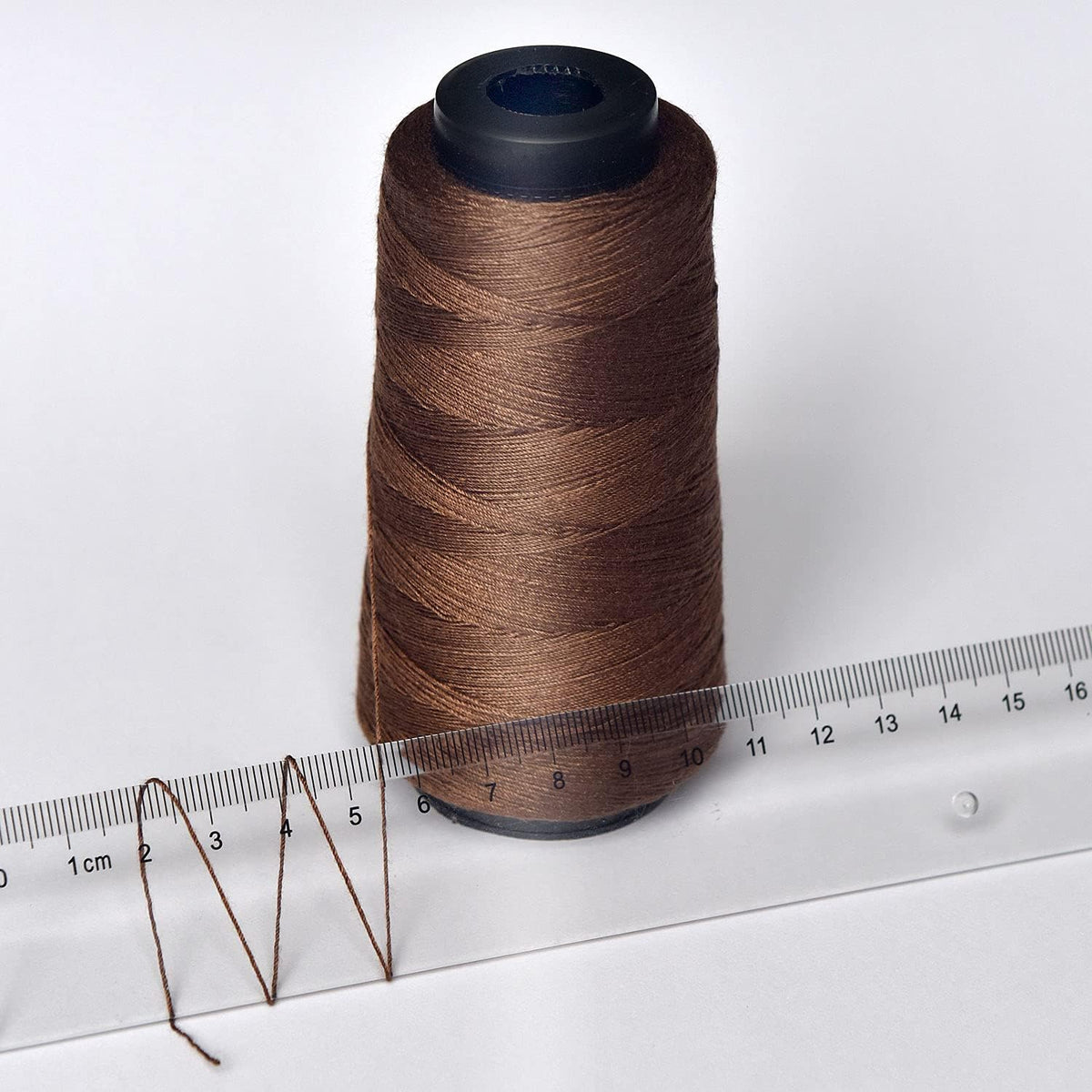 colored bird 6 Rolls Sewing Threads Using for Hand Sewing Hair Extensions Making Wigs DIY (Black, Dark Brown, Reddish Brown, Brown, Red, Khaki)
