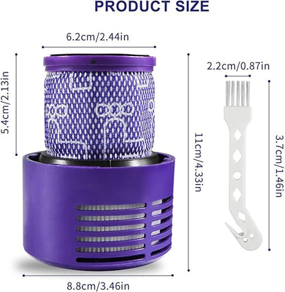 Vacuum Filter Replacement for Dys V10 Cyclone Series Replaces Part 969082-01