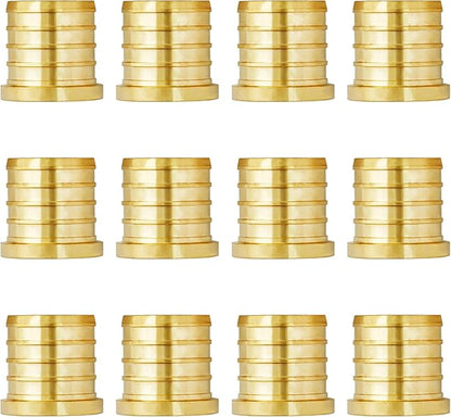 SUNGATOR 6-Pack 12" NPT to 12" PEX Male Adapter, No Lead Brass, NSF, UPC Certified