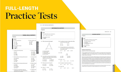 Barron's HSPT Strategies and Practice book is the only prep resource you need to ace the High School Placement Test.