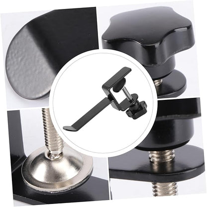 Angoily Universal Headset Hanger Desk Headphone Stand Aluminum Alloy Fits for Headphones Coiled Cords Holder