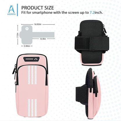 Running Armband, Cell Phone Purse Small Crossbody Bags for Women Men Kids Pouch for iPhone 151413 proPlusxsxrxs max, Galaxy S22 Ultra and More