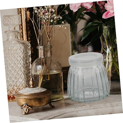 2pcs Candle Cup Candlesticks Candle Holder Candles for Cake Mini Candles Votive Candles Scented Candle Stick Holder Small Cup for DIY Candle DIY Aroma Cup Transparent Plastic
