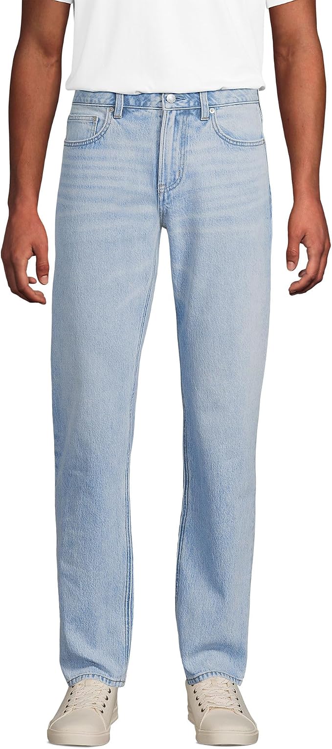 Lands' End Men's Stretch Comfort Waist Classic Fit Jean
