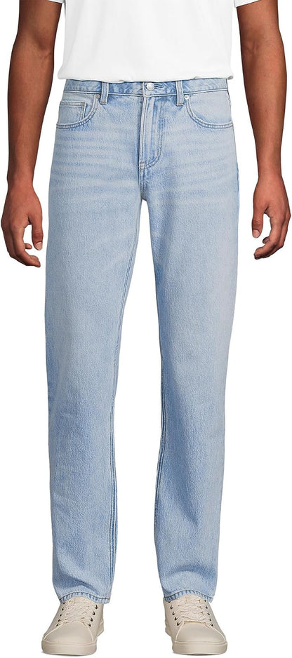 Lands' End Men's Stretch Comfort Waist Classic Fit Jean
