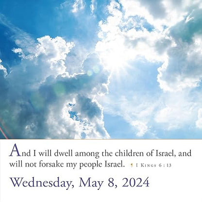 365 Bible Verses-A-Year for 2024 Page-A-Day Calendar: Timeless Words From the Bible to Guide, Comfort, and Inspire