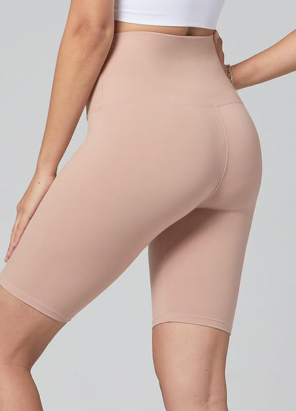 Conceited High Waisted Ultra Soft Leggings for Women - Full Length, Capri Length and Biker Shorts - Available in Plus Size