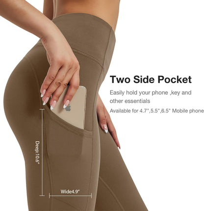 SP3LOPS Fleece Lined Leggings Women,Water Resistant Winter Thermal Leggings for Women, Thick Warm Lined Yoga Pant Pockets
