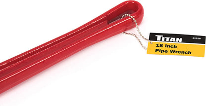Titan 21318 18-Inch Heavy-Duty Straight Pipe Wrench (minor cosmetic damage)