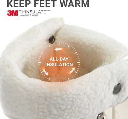 Size 6, DREAM PAIRS Womens Winter Snow Duck Boots,Waterproof Mid Calf Anti-Slip Stability Lace Up Faux Fur Lining Warm Cozy Boots Outdoor Supportive Insole .