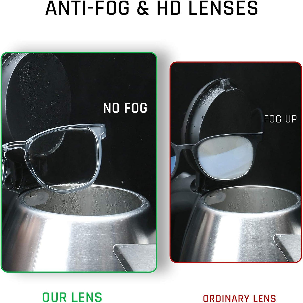 TOREGE Safety Glasses, Fashionable Eye Protection Glasses With Clear Scratch Resistant Lenses, Great Safety Goggles For Women & Men(Transparent Gray&Clear Lens)