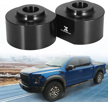 X AUTOHAUX 2.5 Inch Front Suspension Spring Strut Spacer Leveling Lift Kit for Ford F150 2WD 1981-1996 for Ford F-250 F-350 Super Duty 2WD 1999-2020