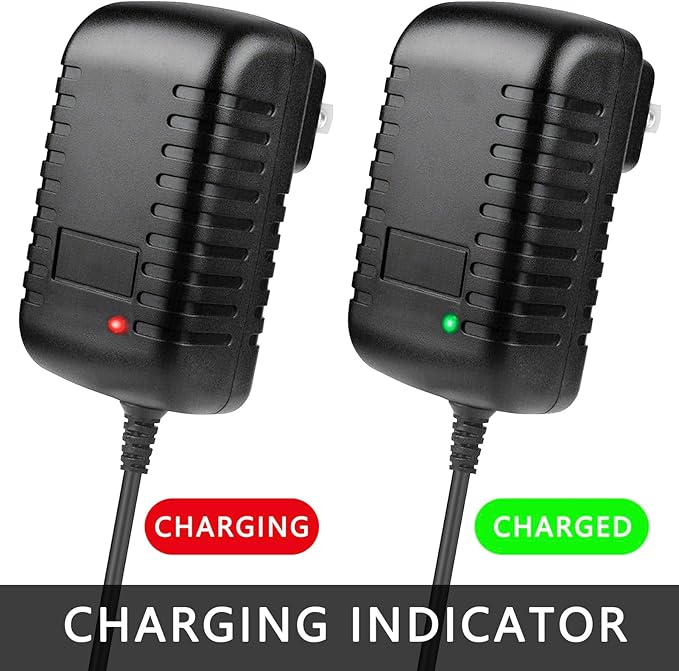 12v Charger for Kids Ride On Toys Car, 12 Volt Battery Charger Replacement for Kidzone, Best Choice, Wrangler, Kid Trax, Dynacraft, Lamborghini Powered Wheel Charging
