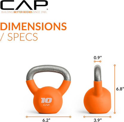 CAP Neoprene Coated Kettlebells - Multiple Sizes