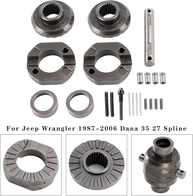 Rear Differential Locker SL M35-1.5-27 For Jeep Wrangler Dana 35 27 Spline 1984-2004