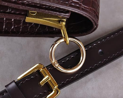VanEnjoy 2/4/10/18/40 pcs O Ring for Purse Strap,1 inch Spring Rings for Handbag and Keys,2PCS Gold Hardware (Ï†1 IN-2PCS, Gold)