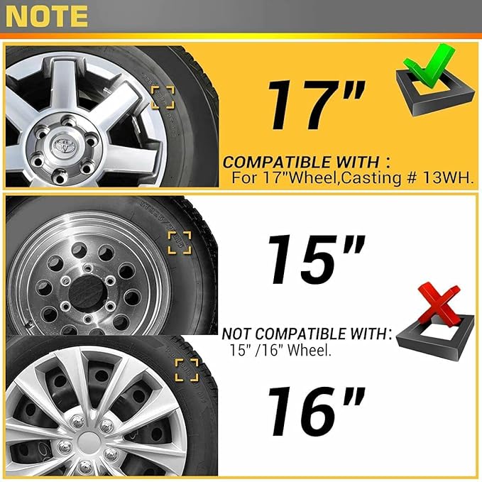 Front Left Brake Caliper with Casting #13WH Compatible with Base SR5 Sport 47750-60130_19-2767_343538_4