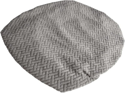 Elastic Fabric Chair Cover for Home (Medium Grey)