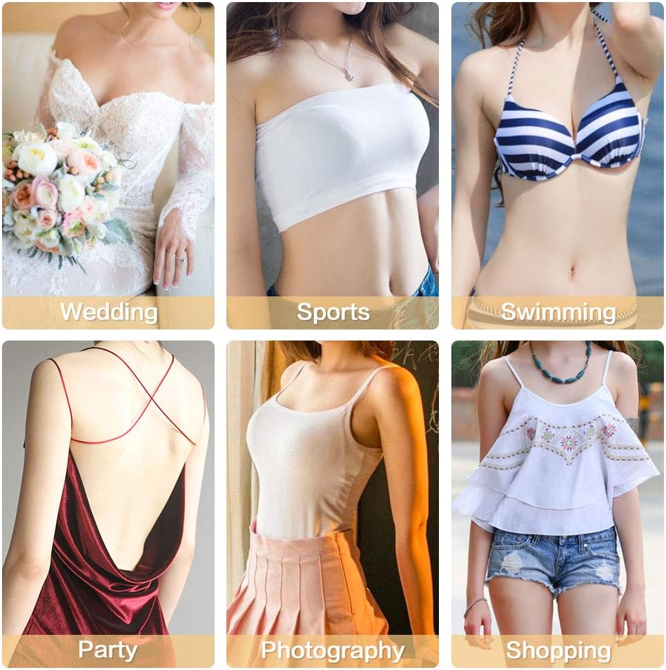 10 Pairs Nipple Breast Covers, Sexy Breast Pasties Adhesive Bra Disposable