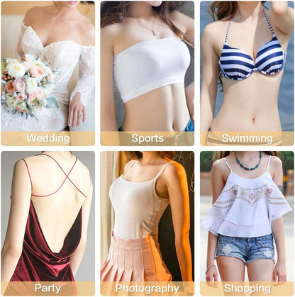 10 Pairs Nipple Breast Covers, Sexy Breast Pasties Adhesive Bra Disposable