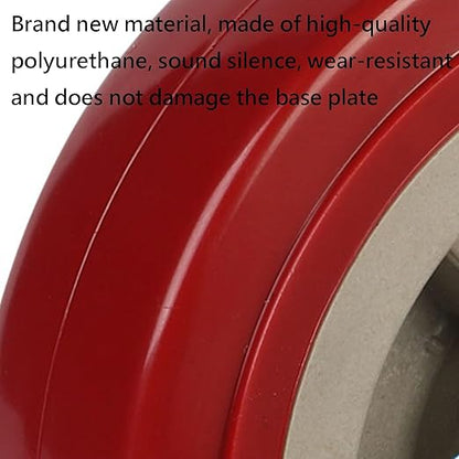 Hand Push Flatbed Wheels with Universal Wheels(Universal Wheel,6 inches)