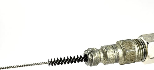 SE Brush Cleaning Sets Nlylon Bristles Varying Sizes for Versatile Tasks Spray and Paint Guns, Barrels, and Other Tools