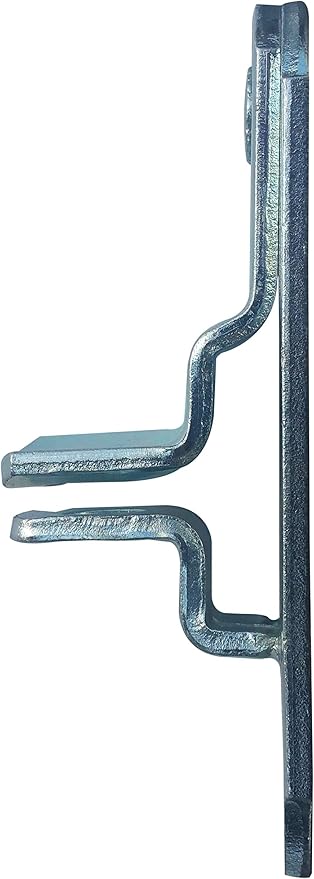 Trailer Door & Ramp Locking Hasp -4" Mounting- Cam Lock Latch Keeper -Zinc- Made in The USA