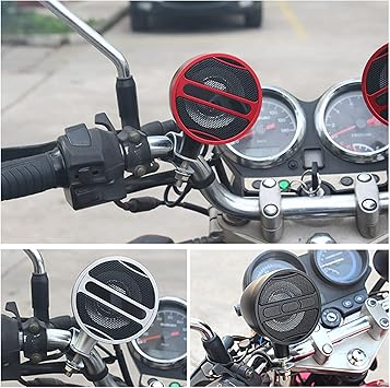 Motorcycle Speakers Waterproof for ATV, Scooter Bike, 40W 12 Volt Vehicle