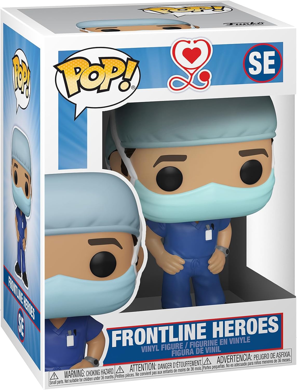 Funko Pop! Heroes Front Line Worker Male Hospital Worker #1
