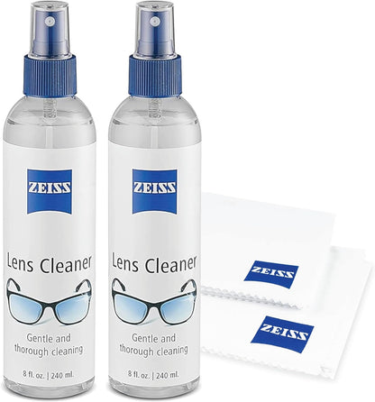ZEISS Lens Care – 2x 8oz Streak-Free Lens Spray for Eyeglasses and Optics (2 pack)