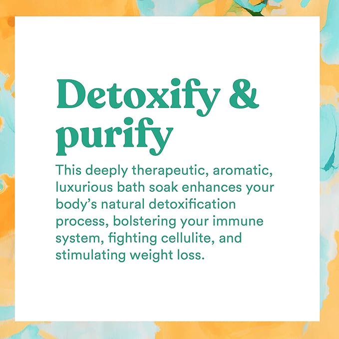 ASUTRA Dead Sea Bath Salts (Detox  Slim Down), 16 oz - Soak in Rich  Vital Healing Minerals - Purify  Energize with Eucalyptus, Sweet Orange,  Lemon Essential Oils