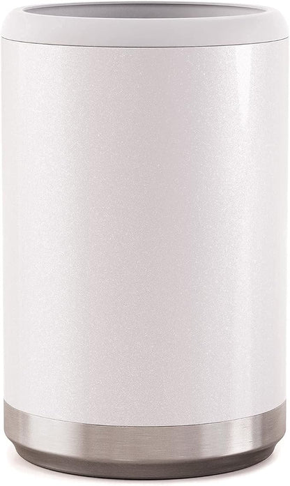 Maars Standard Can Cooler for Beer  Soda  Stainless Steel 12oz Beverage Sleeve, Double Wall Vacuum Insulated Drink Holder - Moonrock Glitter