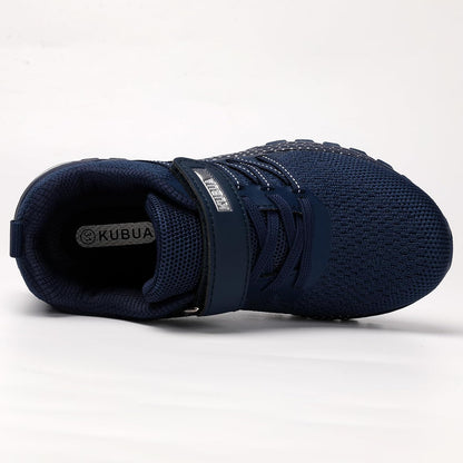 KUBUA Kids Sneakers for Boys Girls Running Tennis Shoes Lightweight Breathable Sport Athletic