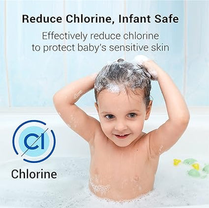AQUA CREST AQ 4125 Shower Water Filter, Replacement for AQ 4125, AQ-4100, AQ-4100NSH, AQ-4105, Jonathan Product Beauty Shower Filter, with Advanced KDF Filtration Material
