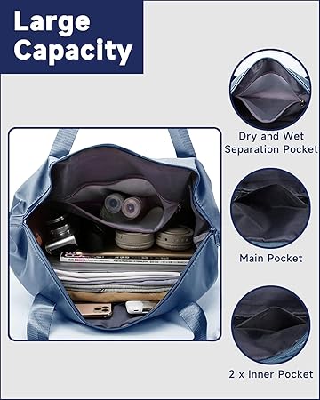 Rolling Duffle Bag with Detachable Wheels and Adjustable Shoulder Strap, Large Expandable Foldable Carry On Luggage Bag with Handle and Suitcase Sleeve, Weekender Bag for Travel Airplane 25L-55L