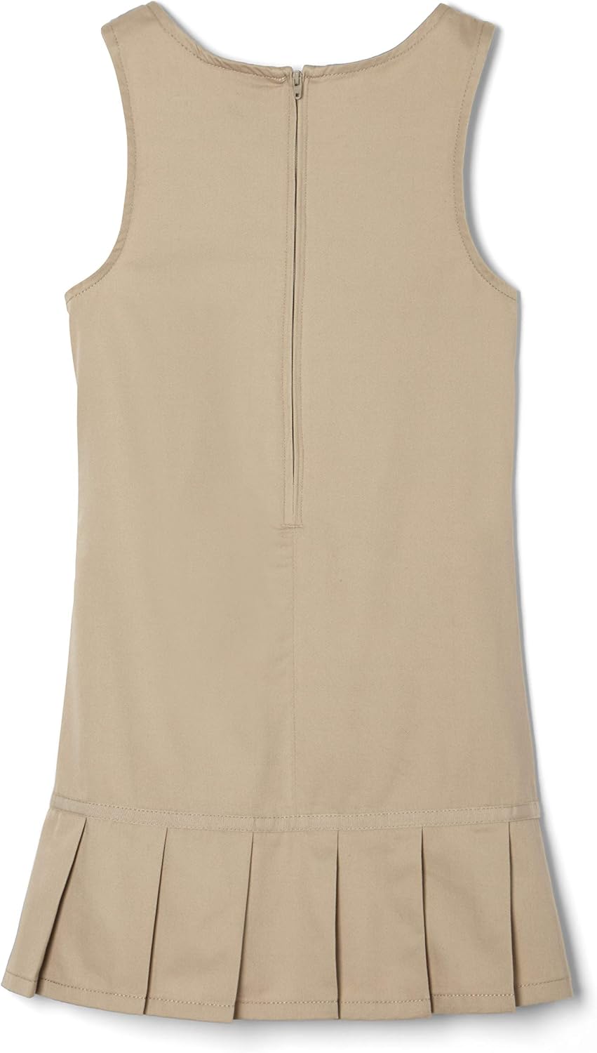 French Toast Girls' Pleated Hem Jumper with Ribbon