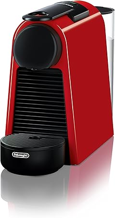Nespresso Essenza Mini Espresso Machine by De'Longhi, 0.6 liters, Red