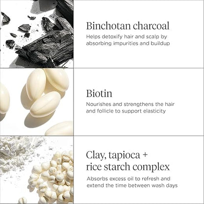 Briogeo Scalp Revival Dry Shampoo Powder, Clarifying Shampoo Scalp Cleanser for Dry Scalp  Itchy Scalp, Scalp Treatment with Tea Tree Oil for Hair, Travel Size Dry Shampoo, Detox Shampoo, 1.7 fl oz