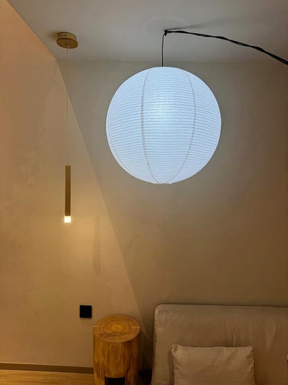 Large 23inch White Round Paper Lamp shade,Chinese Lanterns,Pendent Paper Lantern,Interior Decoration