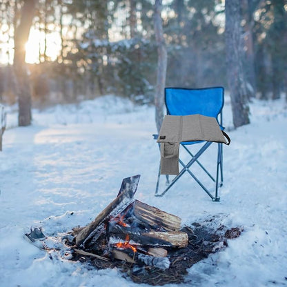3 Temp Setting Heated Seat Cushion, Portable Fast Heating USB Power Seat Mats, Oxford Warm Pads, for Camping Fishing Hunting Stadium Travel Use