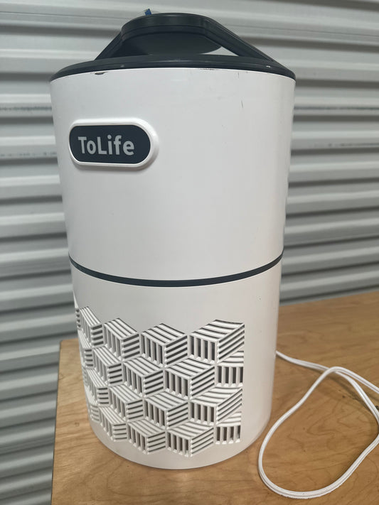 Tolife Air Purifiers for Home Large Room Up to1291 Ft² Air Quality Sensors HEPA Air Purifiers for Bedroom, Auto & Timing Function, Remove Smoke, Pet Hair, Allergies,Dust