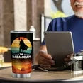 34HD Gifts for Dad, Dadalorian Tumbler with Lid 20 oz Stainless Steel, Father Drinking Cup, Star Dad Merch, Daddy Birthday Gifts from Daughter, Son, Wife