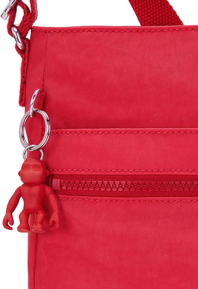 Kipling Women's New Angie Crossbody Handbag, Lightweight Crossbody Bag, Nylon Travel Bag