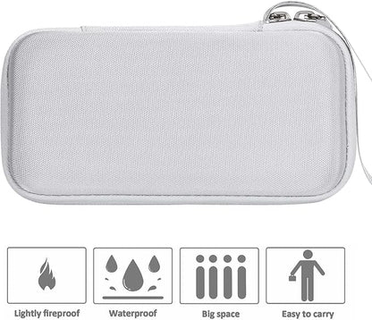 Khanka Hard Travel Case Replacement for Texas Instruments TI-30XIIS Scientific Calculator, Case Only (White)